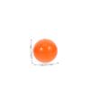 LIFKOME 50pcs Ball Jousting Bingo Machine Foam Balls Party Game Balls Pit Balls Bounce Playroom Raffle Balls Hollow Balls for Bingo Hollow Balls Raffle Cage Balloon Orange view 2
