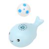 BTSEURY Electric Whale Floating Ball Toy, Cartoon Style USB Charge Bladeless Safe Electric Blowing Floating Ball Toy for Baby (Blue) view 2