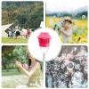 Automatic Bubble Torch Garden Lamp, Bubble Lantern Machine, Bubble Maker Stand with Night Light and Music, Bubble Tiki Torch view 4