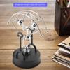 Perpetual Motion Machine, Electronic Shake Wiggle Device Perpetual Motion Desk Toy Swinging Art Craft Decoration for Home Office (B102) view 2