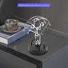 Perpetual Motion Machine, Electronic Shake Wiggle Device Perpetual Motion Desk Toy Swinging Art Craft Decoration for Home Office (B102) view 3