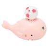 BTSEURY Electric Whale Floating Ball Toy, Cartoon Style USB Charge Bladeless Safe Electric Blowing Floating Ball Toy for Baby (Roseate) view 2
