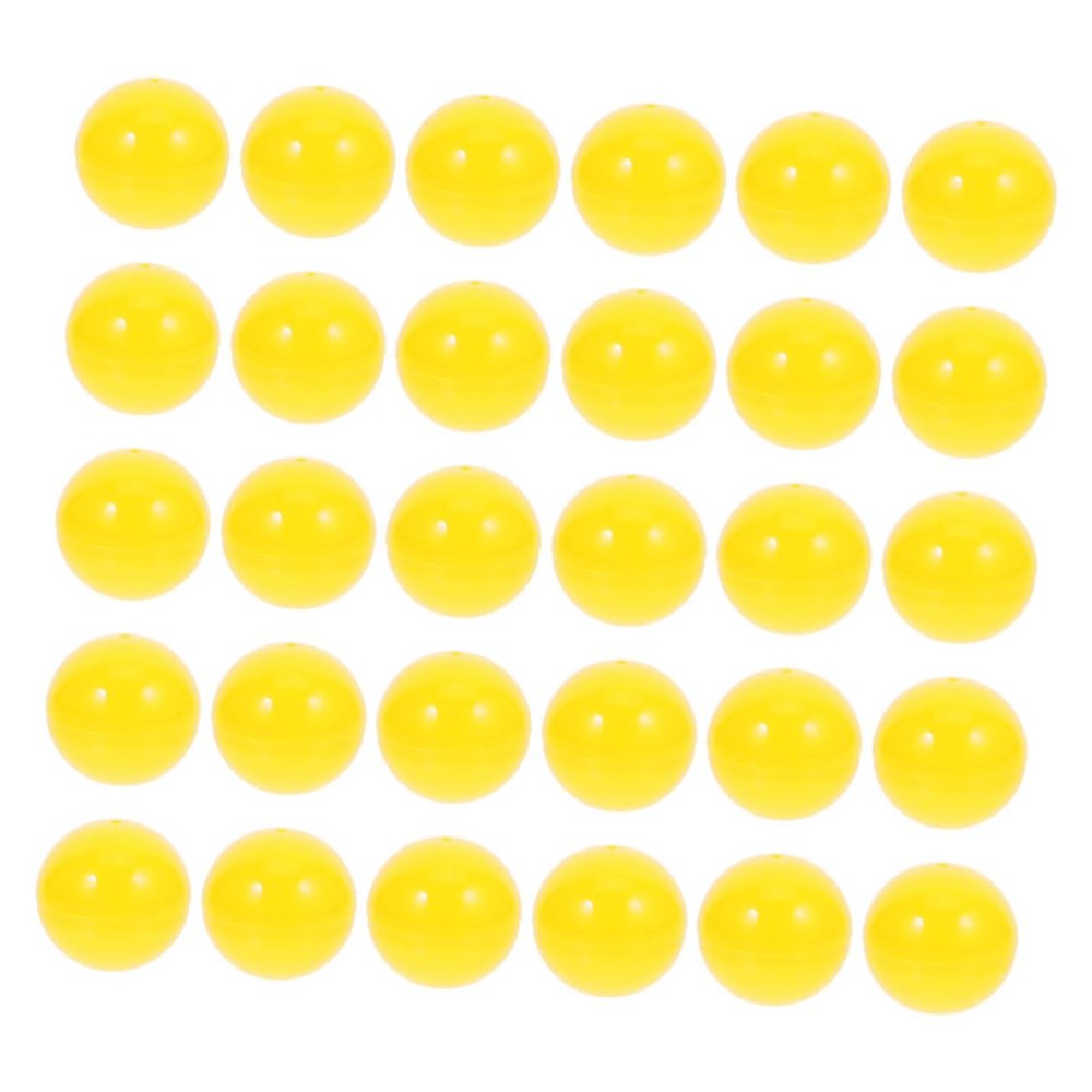 LIFKOME 30pcs Openable Plastic Raffle Balls Colored Lottery Balls for Parties and Events Easy to Fill Game Supplies and Compact Raffle Drawing Containers