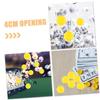 LIFKOME 30pcs Openable Plastic Raffle Balls Colored Lottery Balls for Parties and Events Easy to Fill Game Supplies and Compact Raffle Drawing Containers view 3