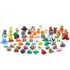65 PCS 3D Printed Animal Figurines Set, Articulated Animal Figurines,Fidget Toys, Flexible Desk Decor, Party Favor, Gifts for Girls and Boys, Office Desk Pets, Classroom Reward for Valentines Day view 1