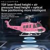 C032 UH-1 RC Helicopter  6CH 6-Axis Gyro TOF Laser Radar Optical Flow Positioning Aerobatic Stunt Drone for Adults & Advanced Flyers (Pink) view 2