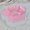 Pawfect Tail Big Taba Squishy Cat Paw, 5 in Large Paw Squeeze Toy Pink & White for Stress Relief and Relax, Sticky Squishies Fidget Toys for Party Favors Novelty Things Birthday Gift view 2