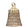 Christmas Tree Pendant Brass Handicrafts Scripture Button Home Creative Decorations Gifts Engraved view 1