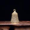 Christmas Tree Pendant Brass Handicrafts Scripture Button Home Creative Decorations Gifts Engraved view 3