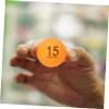 Holibanna Home Party Game Balls 30pcs Raffle Balls Numbers Plastic Bingo Balls Bar Game Props view 2