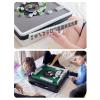 Wlikoci Portable Mahjong Machine (53Cm Mini Size) + 144 Magnetic Tiles, Suitable for Chinese & Filipino Style, Auto Shuffling Mah Jong Table for Indoor & Outdoor view 2