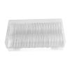 Angoily 40pcs Plastic Coin Container Case Coin Holder Capsules Organizer Box Storage Box for Cash view 1