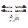 1/24 RC Shock Aluminum Alloy Adjustable Length Provides Balanced Driving Experience for Small Tracked Vehicles (Black) view 1