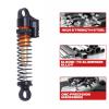 1/24 RC Shock Aluminum Alloy Adjustable Length Provides Balanced Driving Experience for Small Tracked Vehicles (Black) view 2