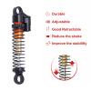 1/24 RC Shock Aluminum Alloy Adjustable Length Provides Balanced Driving Experience for Small Tracked Vehicles (Black) view 3