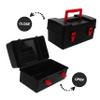 HEALSOPTHY Plastic Gyro Storage Box Portable Multi-Functional Top Organizer for Gyro Travel and Accessories Carrying Case for Easy Storage and Transport view 3