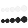 Anneome 10pcs Rubber Piggy Bank Stopper Plugs Black White Replacement for Saving Boxes Secure Rubber Stoppers for Money Saving view 1