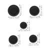 Anneome 10pcs Rubber Piggy Bank Stopper Plugs Black White Replacement for Saving Boxes Secure Rubber Stoppers for Money Saving view 2