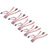 30A Compact Micro Brushed ESC with Brake for Mini Z Cars, 5PCS RC Brushed Speed Controller for 130 180 260 Motor 1/16 1/24 Car Model view 4