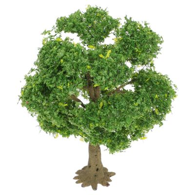Happyyami Model Trees Miniature Fake Trees Diorama Trees Miniature Garden Accessories Toy Trees for Micro Landscape