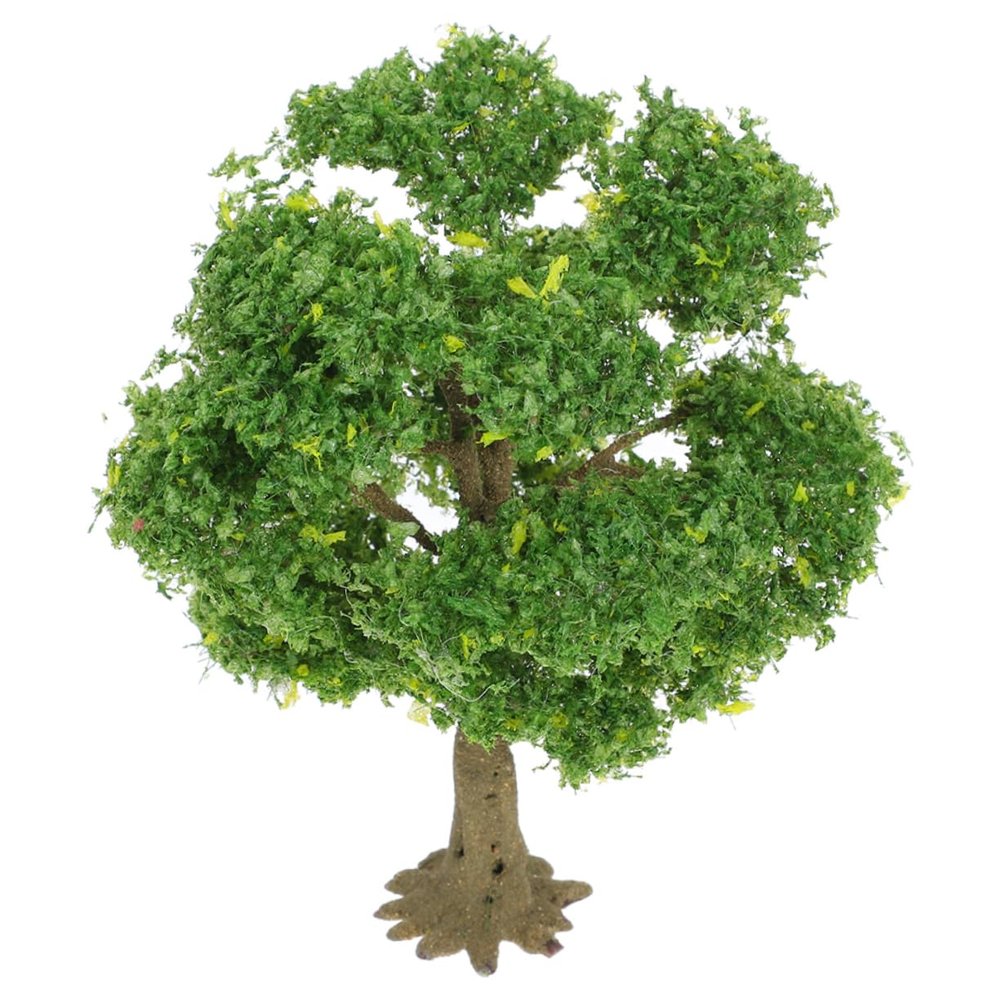 Happyyami Model Trees Miniature Fake Trees Diorama Trees Miniature Garden Accessories Toy Trees for Micro Landscape