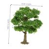 Happyyami Model Trees Miniature Fake Trees Diorama Trees Miniature Garden Accessories Toy Trees for Micro Landscape view 2