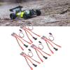 30A Brushed ESC Motor,5Pcs JST Interface Micro 30A Brushed Electronic Speed Controller with Brake Dual Way for 130 180 260 Motor 1/16 1/24 1/18 Car Model view 3