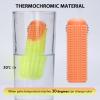 1PC Little Ouchies Fidget Keychain for Adults,Spiky Grippie Stim Toy | Pain Relief & Anxiety Stress Relief |Tactile Fidget for ADHD,Focus & Venting | Color-Changing (30C) & Glow in Dark view 3