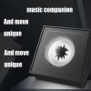 XURUIUS Magnetic Fluid Pickup,Ferrofluid Sound Visualizer,Variety Fun Visual,High Sensitivity Pickup Rhythm,for Home Office Decor (White) view 2