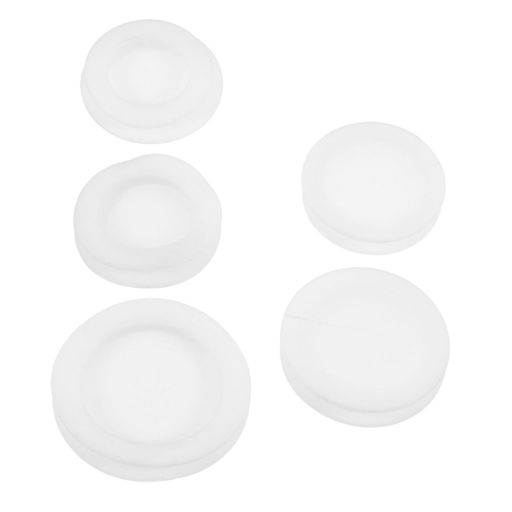 DOITOOL 5pcs Sealing Piggy Bank Stopper Round PVC Plugs for Piggy Bank Box Plug Replacement