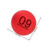 TOYANDONA Multicolored Bingo Balls Numbers Lottery Game Balls for Entertainment Hollow Pong view 2