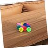 TOYANDONA Multicolored Bingo Balls Numbers Lottery Game Balls for Entertainment Hollow Pong view 4