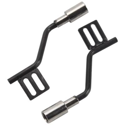 MIXVZARF RC Upgrade Accessories for Traxxas for Trx4 for Defender for Bronco for SCX10 1Pair Metal Exhaust Pipe Gas Vent Rc Car Parts Exhaust Manifold