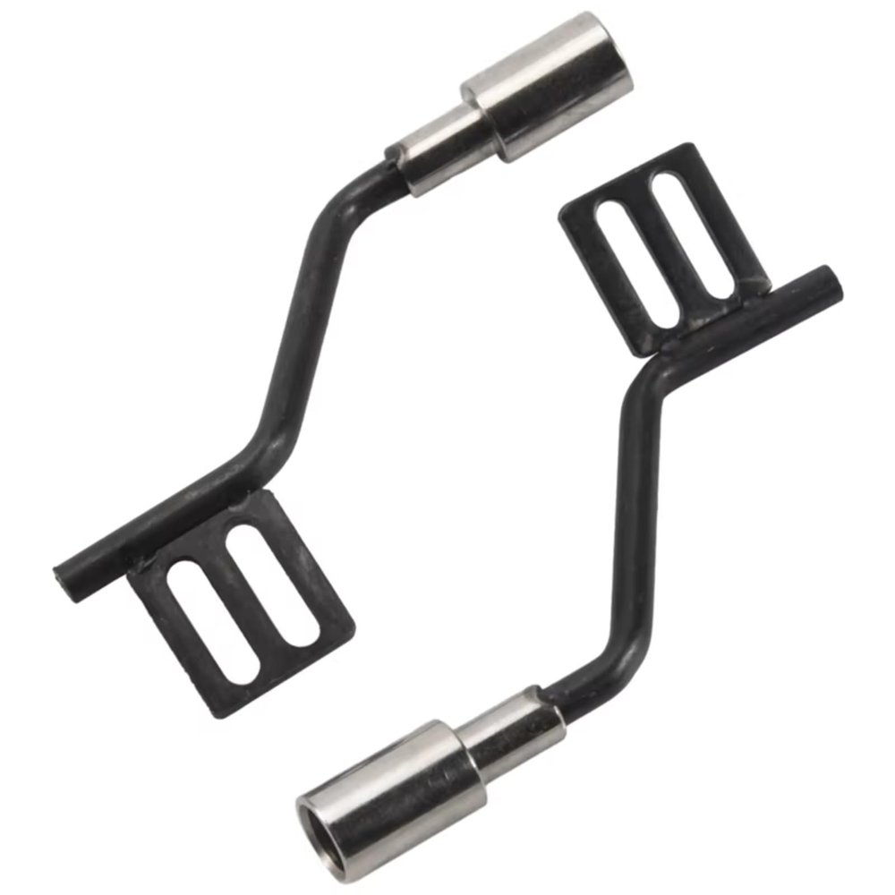 MIXVZARF RC Upgrade Accessories for Traxxas for Trx4 for Defender for Bronco for SCX10 1Pair Metal Exhaust Pipe Gas Vent Rc Car Parts Exhaust Manifold