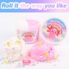 Pink Axolotl Slime, Butter Slime Party Favor for Girls & Boys, Super Soft & Non-Sticky, Scented DIY Stress Relief Toy, Birthday Gifts for Kids, Goodie Bag Stuffers view 3
