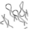 STOBOK 4pcs Aluminum Alloy Rc Car Body Clips Pull Tabs Easy-replace Pins for Rc Car Accessories Black Clips for Secure Assembly view 3