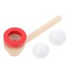 Kisangel Blow and Float Toys for Boys and Girls 1 Set Squeaky Wooden Floating Balls for Therapy Cognitive Development view 1