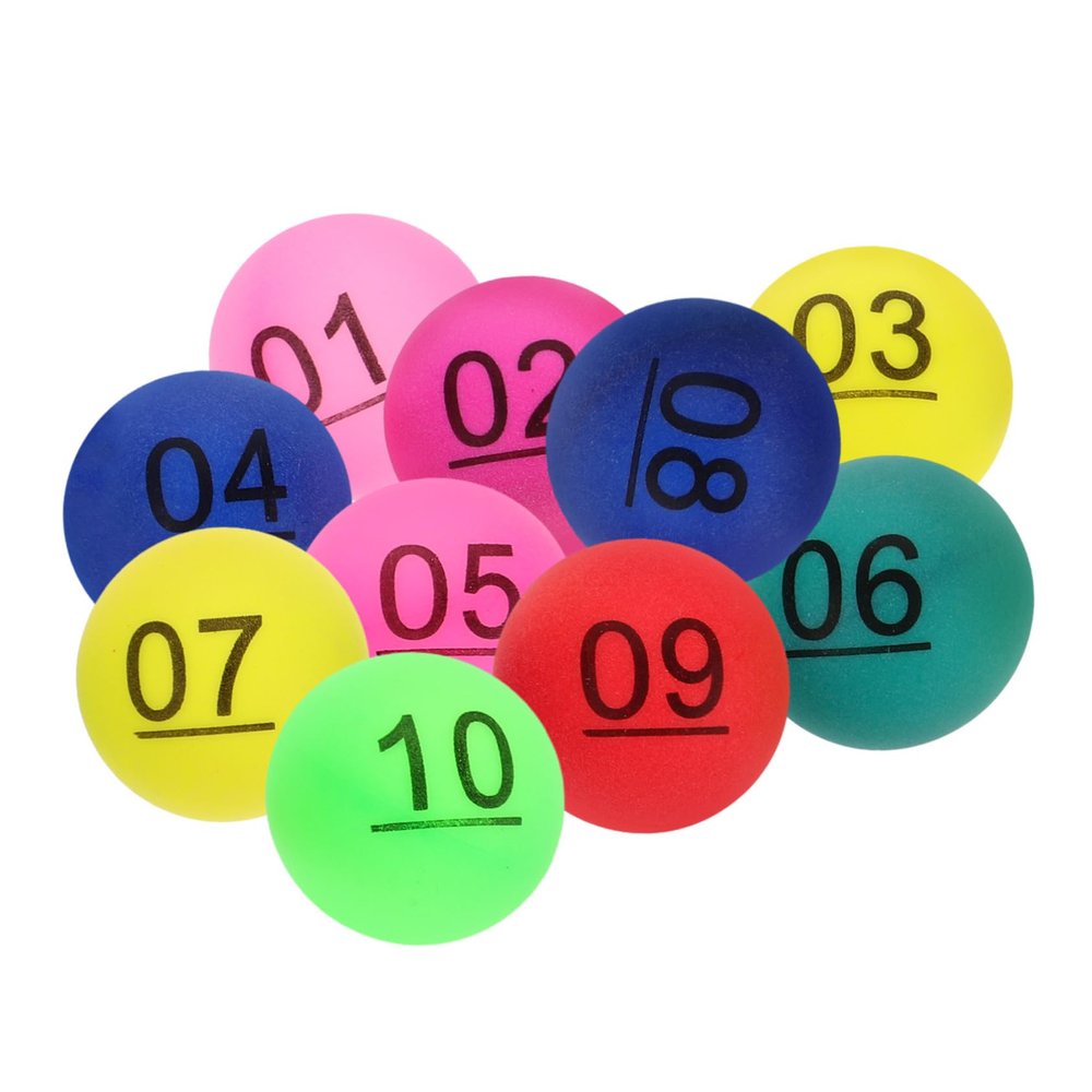 Abaodam 10pcs Lottery for Raffle Games Seamless Design for Home Parties and Events Fun Entertainment for Bingo and Drawing Activities