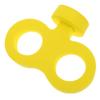 Toyvian Adorable 3D Wind-up Key Car Sticker Toy Decor Fun Automotive Exterior Decorations view 1