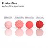 Large Magnetic Sensory Fidget Ball Toy, 8Pcs Silicone Sensory Stress Relief Toys for Adults, Teens with Autism, ADHD, Anxiety, Stocking Stuffers for Women Men Teen Gift (Red, Large) view 2