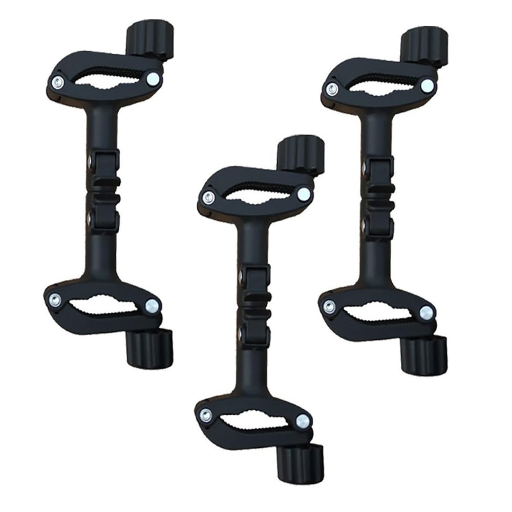 Abaodam 1set Stroller Connector Detachable Design for Twin Strollers for Parks Family Outings Fits Models