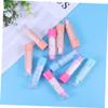 Abaodam 10pcs Lipstick Shaped Pencil Erasers Creative Novelty Erasers for Students Random Styles Fun and Attractive Stationery for Boys and Girls view 2