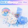 Blue Axolotl Slime, Axolotl Butter Slime Kit, Scented Slime Party Favors for Kids, Super Soft, Non-Sticky, Stretchy, Stress Relief Toy, Birthday Gifts for Boys & Girls view 2