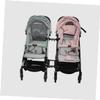 Abaodam 1set Detachable Dual Stroller Connector for Twins Lightweight Design for Sitting and Outings Fits Strollers view 3