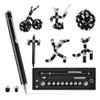 Fidget Pen, Decompression Magnetic Pen, Multifunctional Deformable Writing Pens, Sensory Gadget for Kill Time, Cool Fidget Toy for Stress and Anxiety Relief, Best Novelty Gifts for Teens and Adults view 1