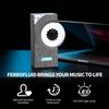 XURUIUS Magnetic Fluid Pickup,Ferrofluid Sound Visualizer,Dancing Ferrofluid Lamp,Music Mate Sound Partner,Symbiote in A Bottle (Brown) view 2