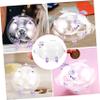 Abaodam Piggy Bank for Girls Transparent Glass Box Cute Pig Design Money Bank for Boy Girl Capacity Novelty Home Decor Birthday view 3