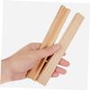 Alipis 8pcs Diy Wooden Domino Holder Tray Tile Game Stand Letter Display Base Sturdy and Aesthetic Storage Rack for Creative Projects view 4