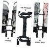 Abaodam 1set Twin Stroller Connector for Umbrella Strollers Links for Outdoor Walking and Family Outings view 2