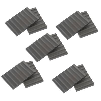 Kisangel 10pcs Miniature Bricks for Realistic Simulation Wall Bricks for Garden Bonsai and Dollhouse Decor for Crafting and Model Building